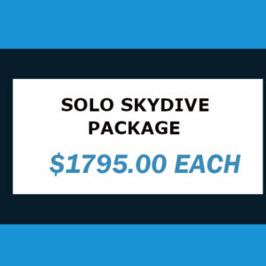 SOLO SKYDIVE PACKAGE